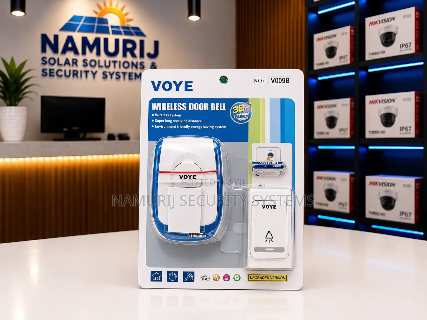 Wireless Doorbell | Smart Door Bell | Home & Office Visitor Chime