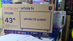 Vitron Htc43w 43" Inch Whale Os Smart TV Htc43w Quad Hd Led