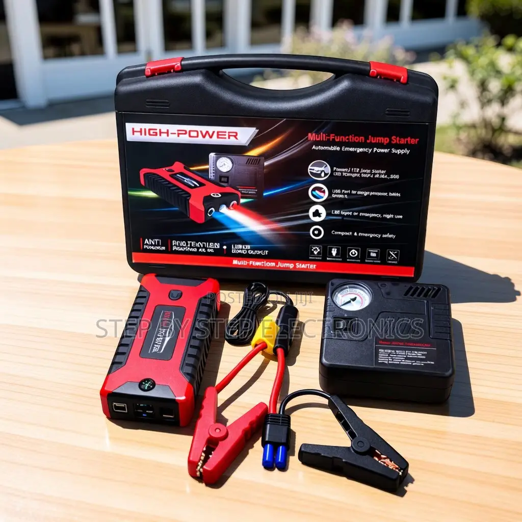 Manufacturer Direct Prices 12V Car Jump Starter With Air Compressor