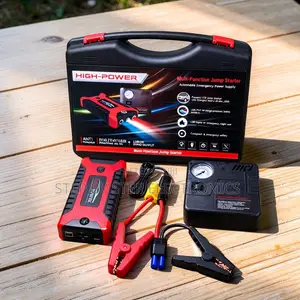 Trade Discounts 12V 99800mAh Car Jump Starter With Air Compressor