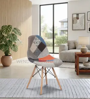 Dining Chairs; Multi Colored Eames Home Chairs