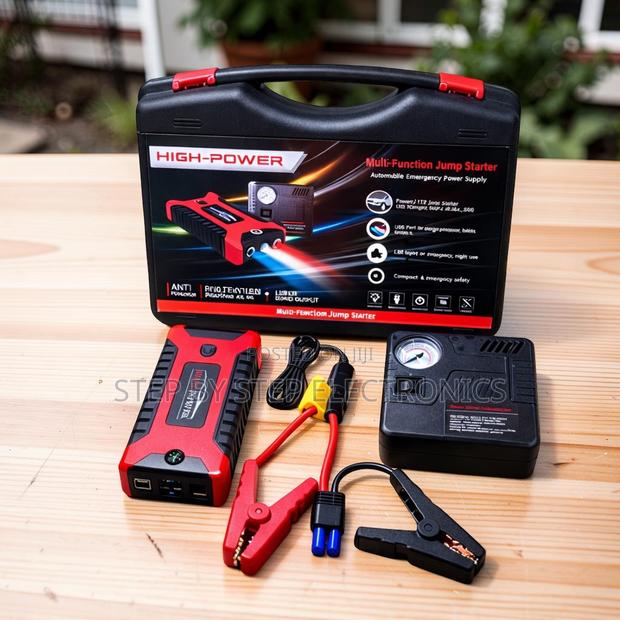 Affordable Prices 12V 99800mAh Car Jump Starter With Air Compressor