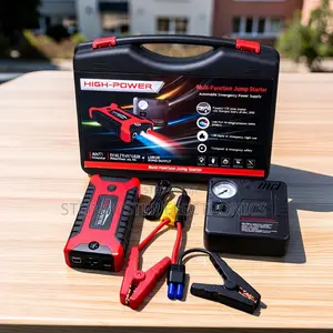 Affordable Prices 12V 99800mAh Car Jump Starter With Air Compressor