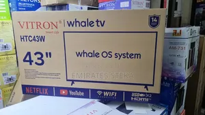 Vitron HTC43W 43 Inch Whale OS Smart TV HTC43W QUAD Black