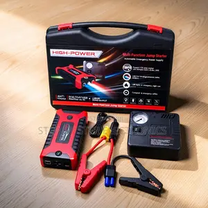 Competitive Prices 12V 99800mAh Car Jump Starter With Air Compressor