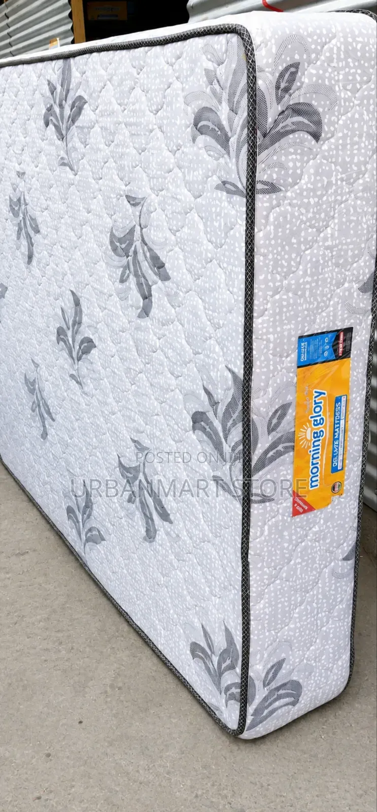Heavy 12 Inch Morning Glory Mattress 5×6 Quilted