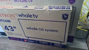 Vitron 43 Inch Whale Os Smart TV Quad Bluetooth