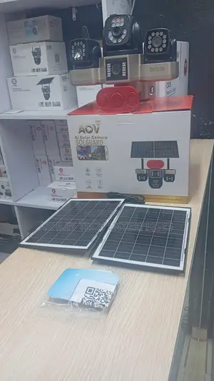 Advanced AOV SOLGUARD 4-Lens 4G Solar PTZ Camera