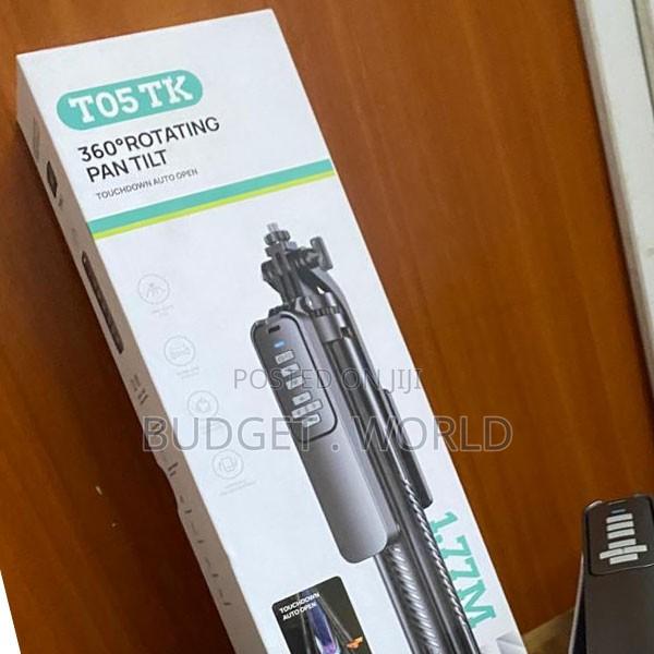 T05 Professional 360° Pan Tilt Selfie Stick Tripod