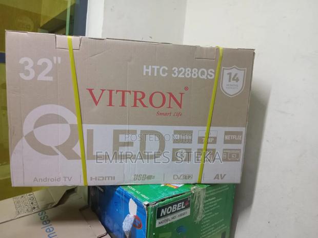 Vitron Qled 32 Inches HTC3288QS Digital Smart TV