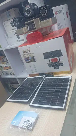 Ultra Hd Aov Solguard 4-Lens 4g Solar PTZ Camera