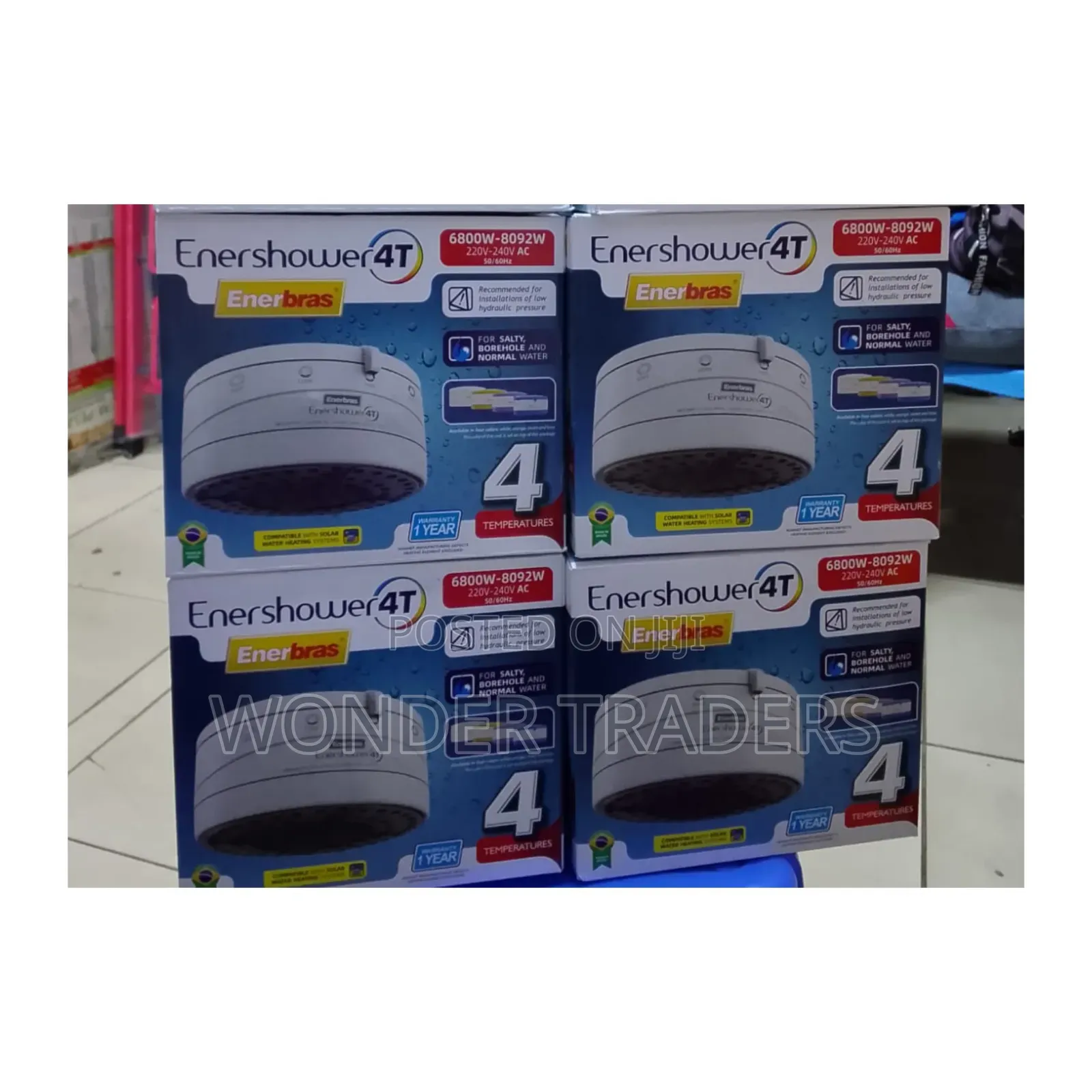 Enershower Instant Shower Enerbras 4T