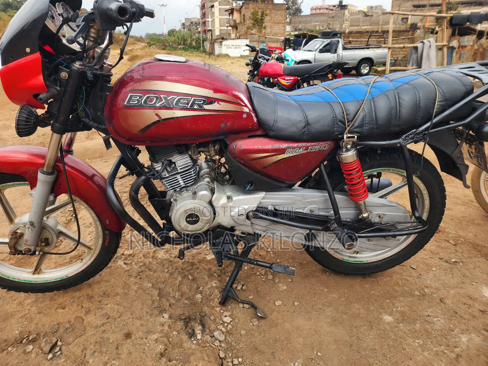 Bajaj Boxer 2017 Red