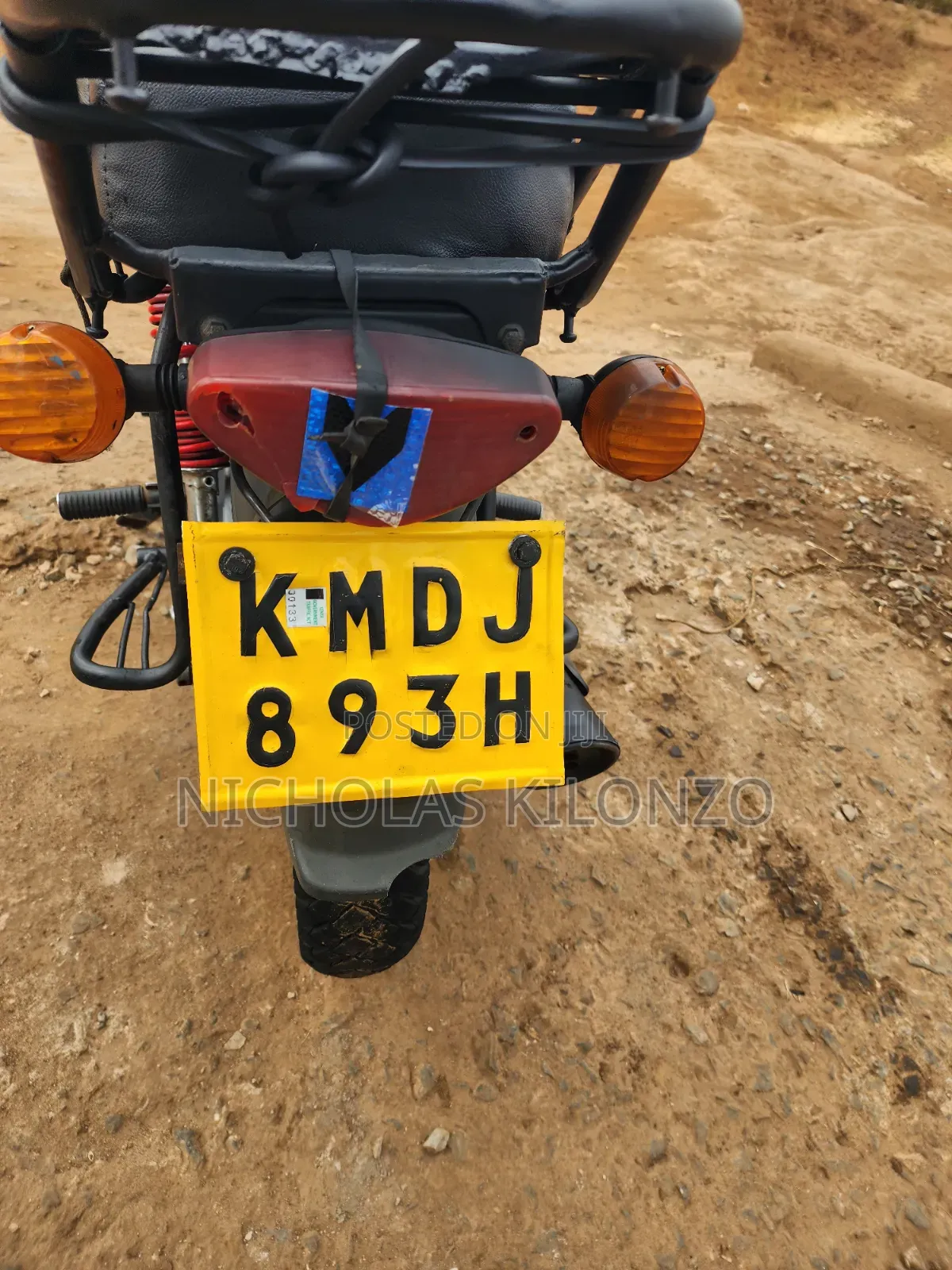 Bajaj Boxer 2017 Red