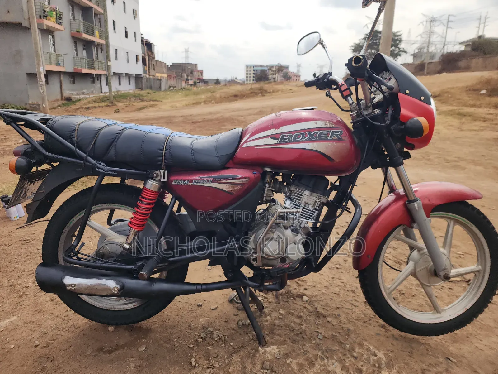 Bajaj Boxer 2017 Red