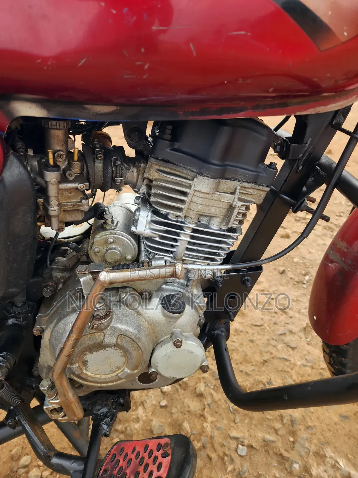 Bajaj Boxer 2017 Red