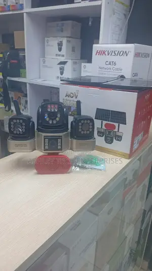 Next-Gen AOV SOLGUARD 4-Lens 4G Solar Security System