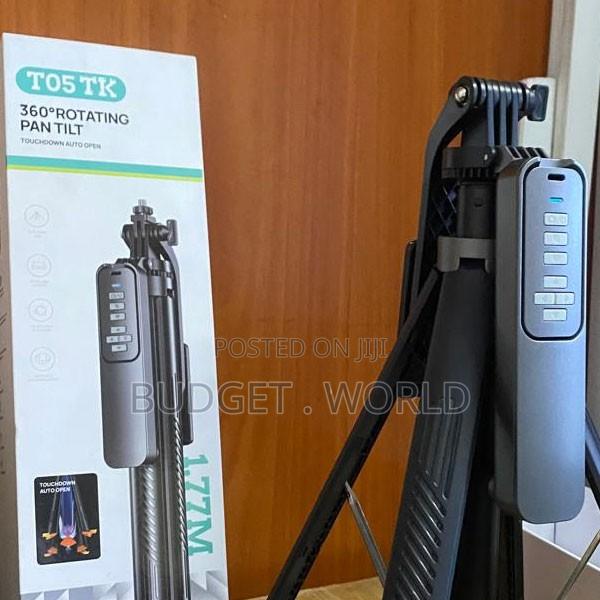T05 360° Panoramic Mobile Phone Selfie Stick Tripod - thumbnail 2