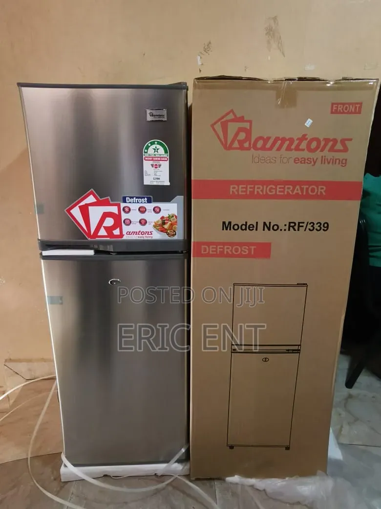 Ramtons 138 Litres Double Door Refrigerator