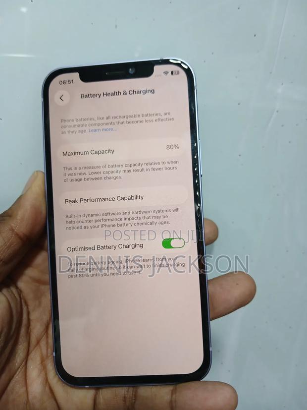 Apple iPhone 12 128 GB Purple - thumbnail 4