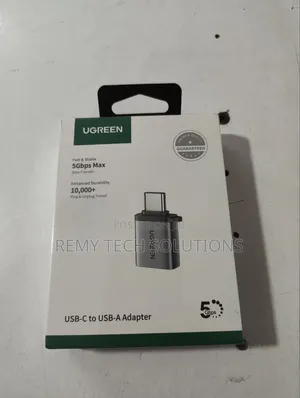 UGREEN USB-C Male to USB-A 3.0 Female Adapter With Lanyard - US270