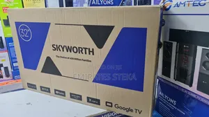 Skyworth 32E3500G 32" Inches Frameless Smart Android TV Black