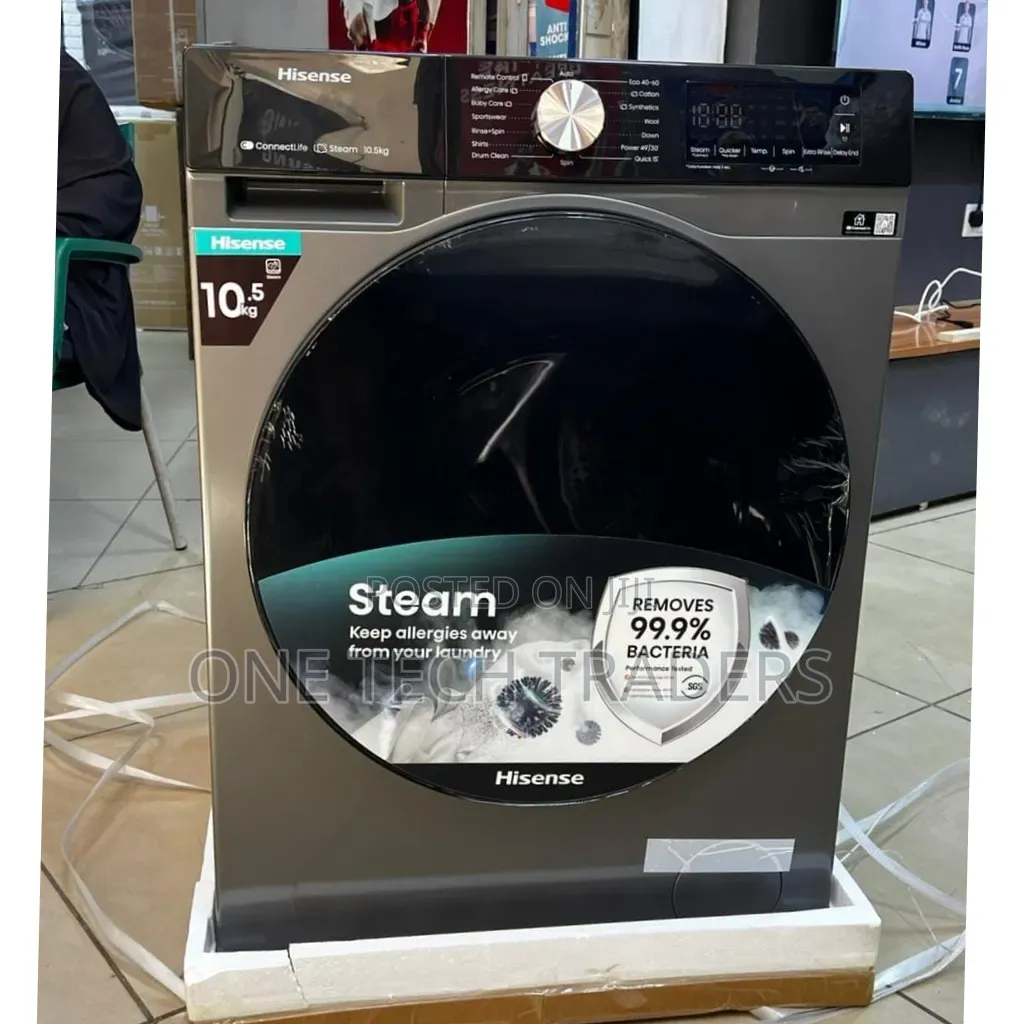 Hisense Washing Machine 10.5kg Wash and Spin