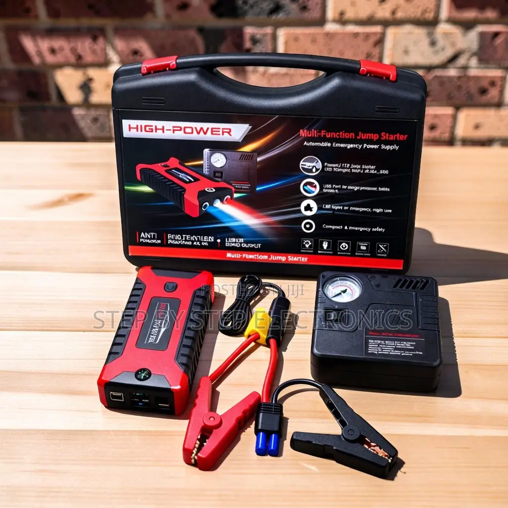 Value Prices 12V 99800mAh Car Jump Starter With Air Compressor