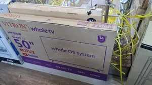Vitron 50" Inch Smart TV Quad Hd Qled TV Whale Os TV,netflix