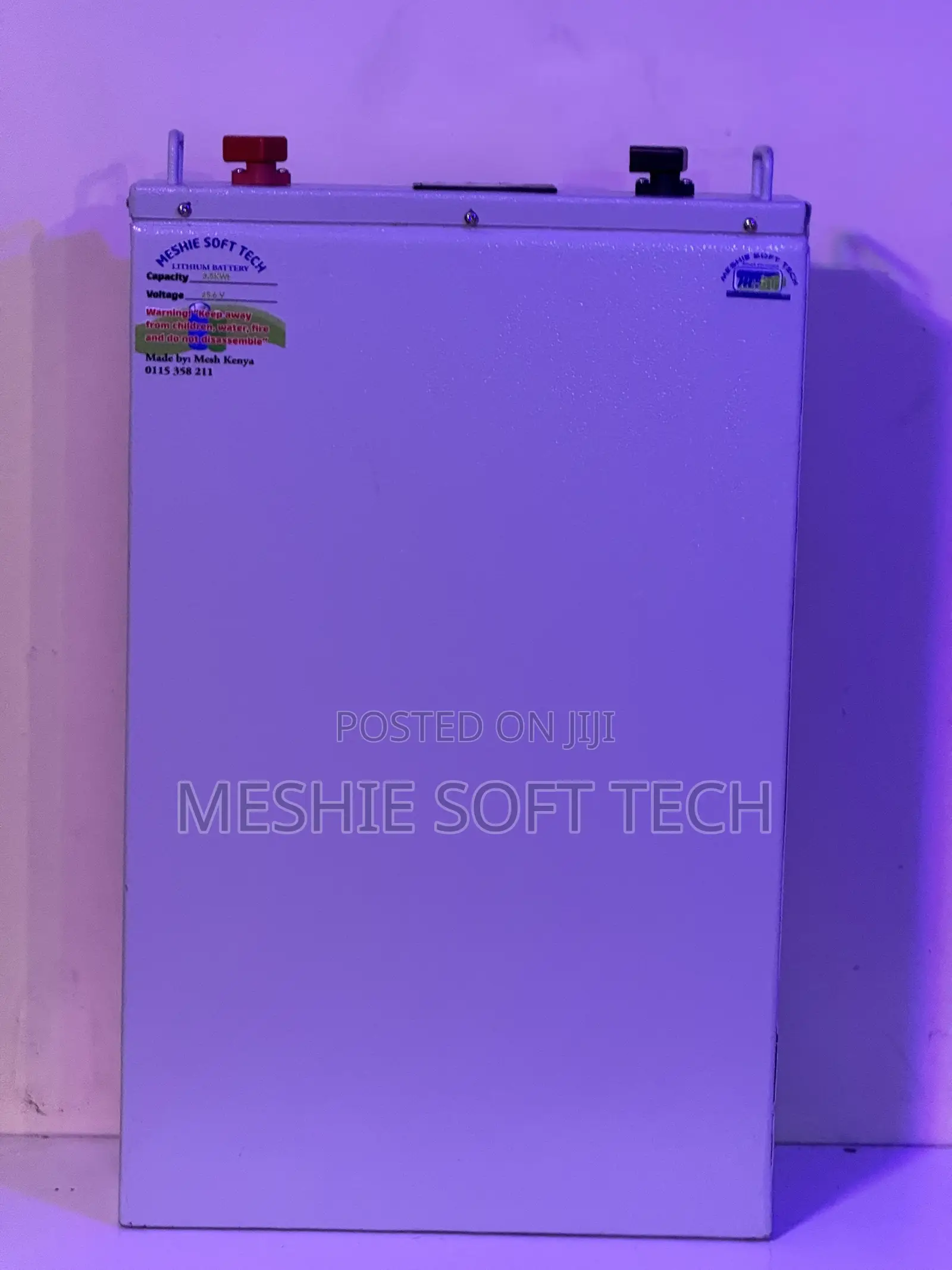 Lithium Batery 25.6v 2.5kwhrs