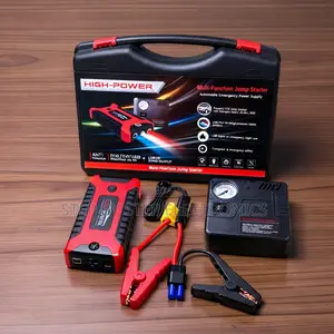 Import Prices 12V 99800mAh Car Jump Starter With Air Compressor