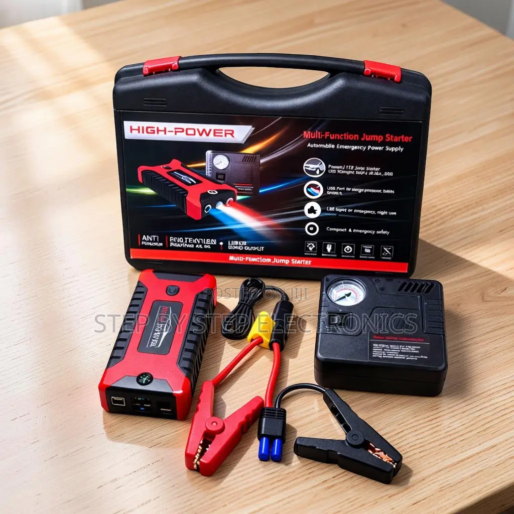 Supplier Prices 12V 99800mAh Car Jump Starter With Air Compressor