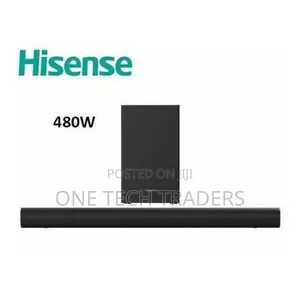 Hisense 480W, 3.1 Channel, Dolby, Wireless Soundbar