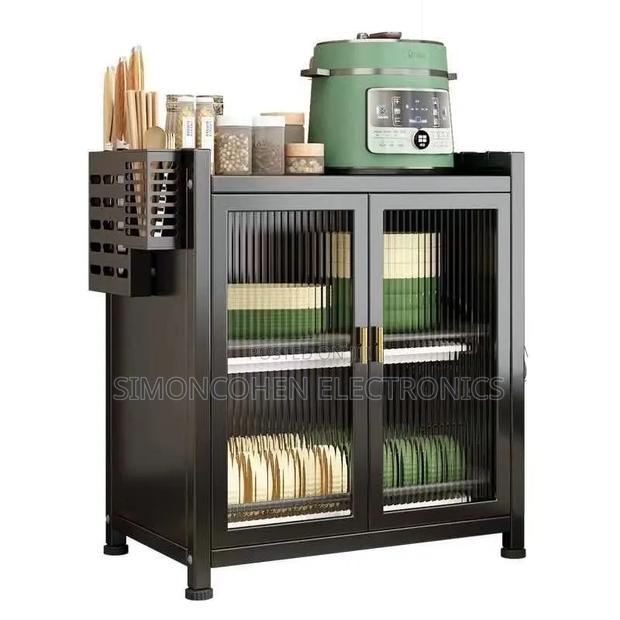 Minimalist Kitchen Countertop Dish Rack With Drawers