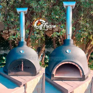 Imported Alfresco Magnifique Wood-Fire Pizza Oven With Stand