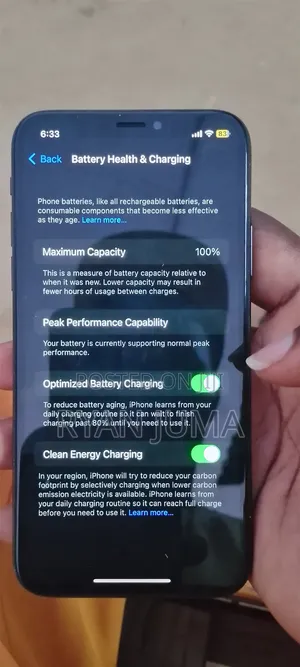Apple iPhone X 64 GB Black