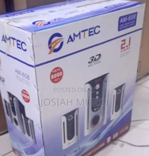 AMTEC AM-608 Powerful 2.1CH Home Theatre Sound System