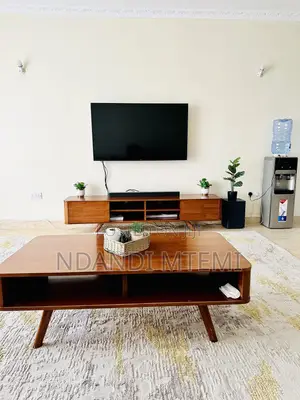 Odds Ends Hardwood TV Stand + Coffee Table