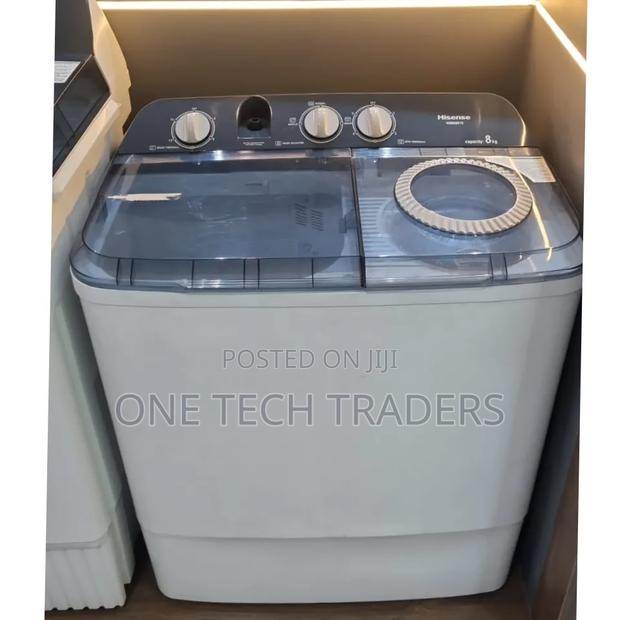 Hisense 8kg Washing Machine Semi Automatic Twin Tub