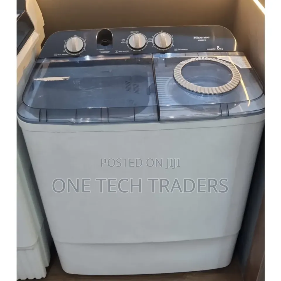 Hisense 8kg Washing Machine Semi Automatic Twin Tub