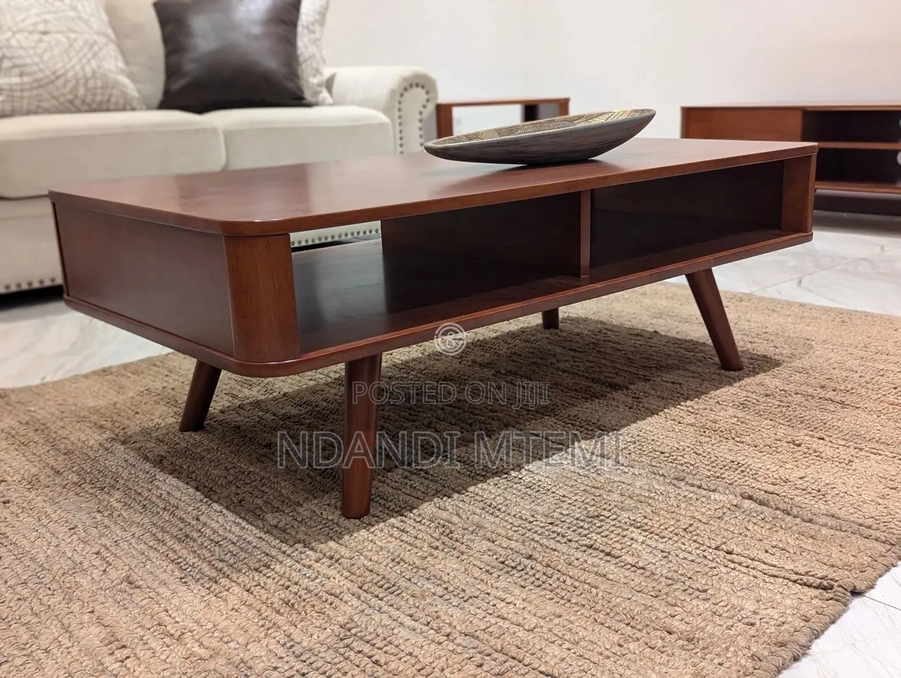 Odds Ends Hardwood TV Stand + Coffee Table