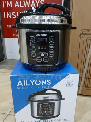 Ailyons 5L Pressure Cooker for Fast Cooking