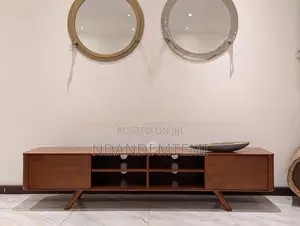 Odds Ends Hardwood TV Stand + Coffee Table