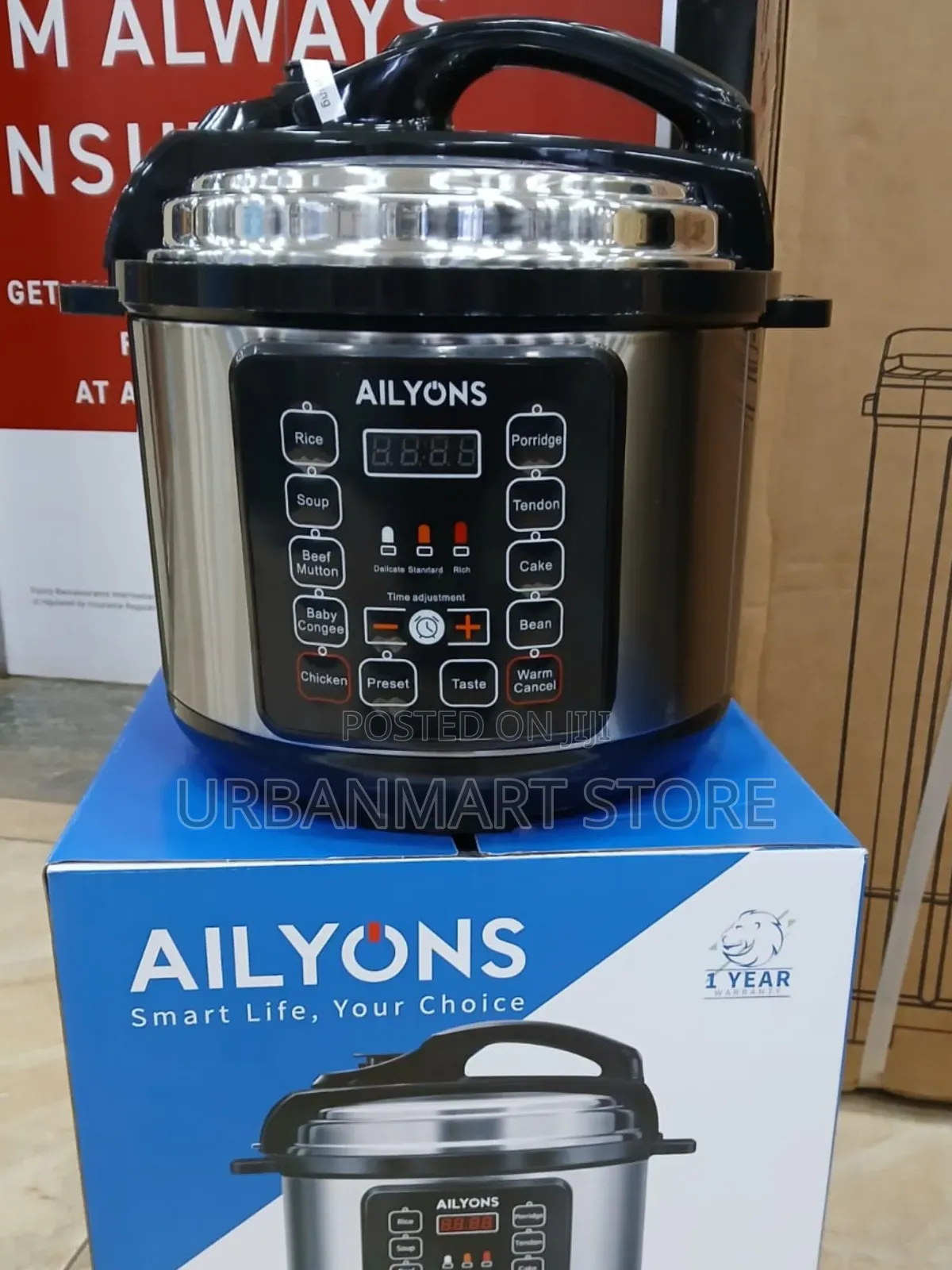 Ailyons 5 Litre Pressure Cooker