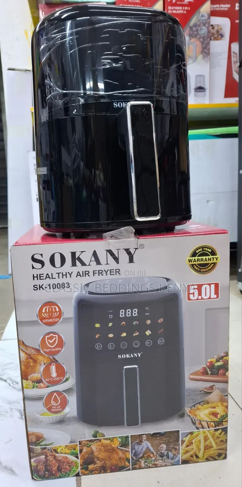 Sokany Airfryer 5Ltr
