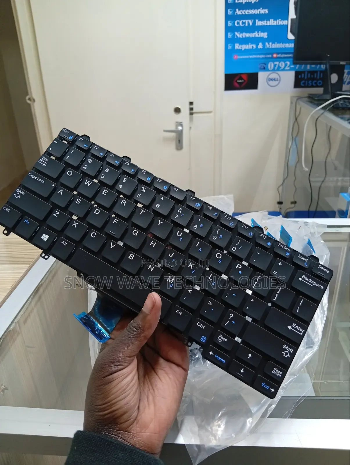 Us Qwerty Dell E7250 E7270 Backlit Keyboard