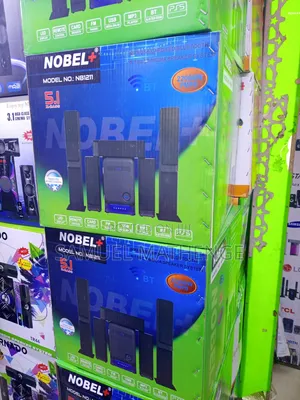 Nobel+ NB1211 5.1 X-Bass Multimedia Speakers With, USB Card Reader