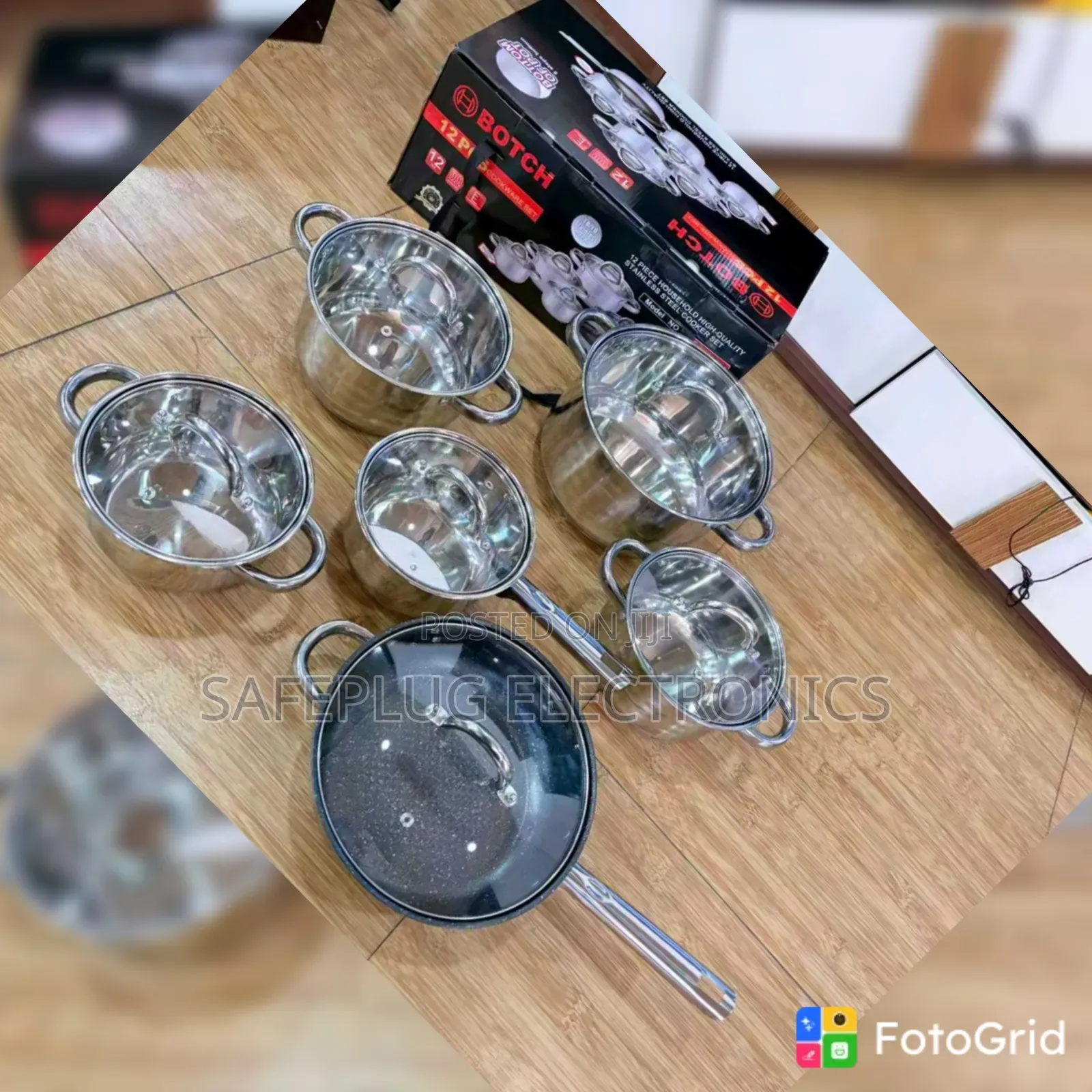 BOTCH Induction Sufuria – Premium Kitchen Cooking Pot