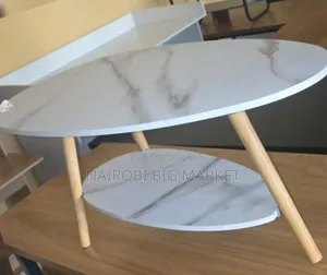 Executive MDF Marble Coffee Table/ Bed Side