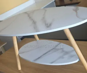 Executive MDF Marble Coffee Table/ Bed Side